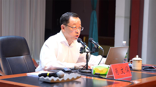 “时代楷模”肖文儒做客西瓜视频
“八角讲坛”